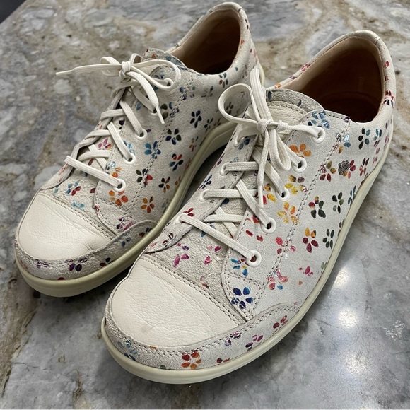 Finn Comfort Altea Sneakers Suede Leather Floral Made in Germany size 41 - Picture 12 of 12